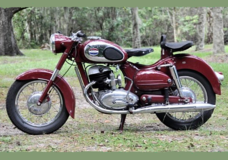 Allstate-Puch 1960 twin piston 250. Sold in the USA by Sears the catalogue company.